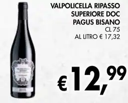 èccoMI Valpolicella ripasso superiore doc pagus bisano offerta