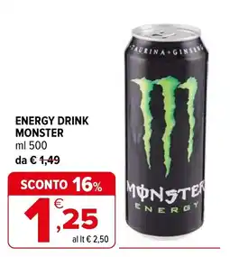Iperal Energy drink MONSTER offerta