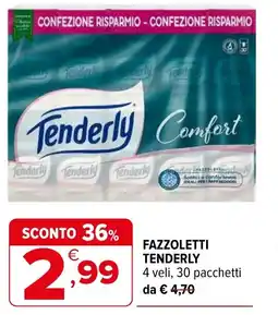 Iperal Fazzoletti TENDERLY offerta