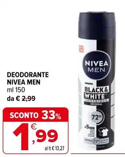 Iperal Deodorante NIVEA MEN offerta
