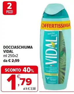 Iperal Docciaschiuma VIDAL offerta