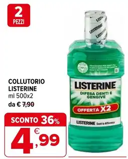 Iperal Collutorio LISTERINE offerta