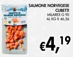 èccoMI Salmone norvegese cubetti milarex offerta