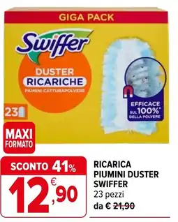 Iperal Ricarica piumini duster SWIFFER 23 pezzi offerta