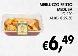 èccoMI Merluzzo fritto medusa offerta