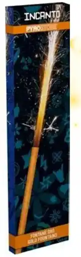Iperal Incanto fontana oro pyro store offerta