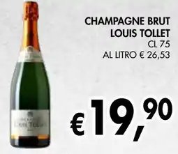 èccoMI Champagne brut louis tollet offerta
