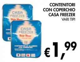 èccoMI Contenitori con coperchio casa freezer offerta