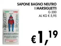 èccoMI Sapone bagno neutro i marsiglietti offerta