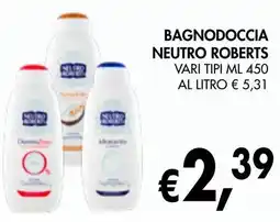 èccoMI Bagnodoccia NEUTRO ROBERTS offerta