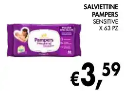 èccoMI Salviettine pampers sensitive offerta