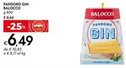 Bennet Pandoro gin BALOCCO offerta