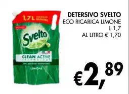 èccoMI Detersivo svelto eco ricarica limone offerta