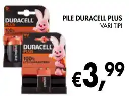 èccoMI Pile duracell plus offerta