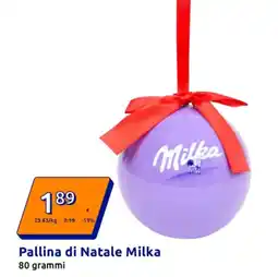 Action Pallina di Natale Milka offerta