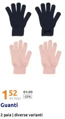 Action Guanti offerta