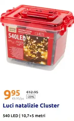 Action Luci natalizie Cluster offerta