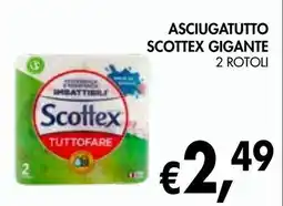 èccoMI Asciugatutto scottex gigante offerta