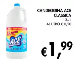 èccoMI Candeggina ace classica offerta