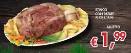 èccoMI Stinco con patate offerta