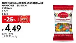 Bennet Torroncini morbidi assortiti alle mandorle i siciliani DOLGAM offerta