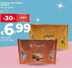 Bennet Cioccolatini crispy WITOR'S offerta