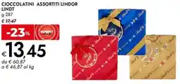 Bennet Cioccolatini lindor LINDT offerta