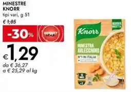 Bennet Minestre KNORR offerta