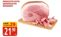 Tigros Prosciutto cotto gran biscotto rovagnati offerta