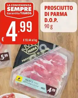 Tigros Prosciutto di parma D.O.P. offerta