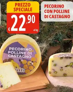 Tigros Pecorino polline di castagno offerta