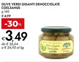 Bennet Olive verdi giganti denocciolate COELSANUS offerta