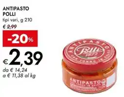 Bennet Antipasto POLLI offerta
