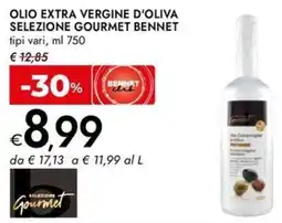 Bennet Olio extra vergine d'oliva selezione gourmet BENNET offerta