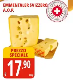 Tigros Emmentaler svizzeromental A.O.P. offerta