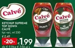 Bennet Ketchup supreme top down CALVÉ offerta