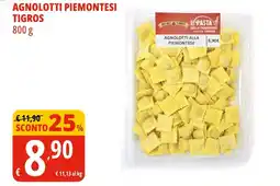Tigros Agnolotti piemontesi tigros offerta