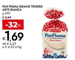 Bennet Pan piuma grano tenero ARTE BIANCA offerta