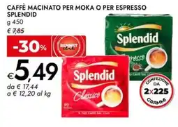 Bennet Caffè macinato per moka o per espresso SPLENDID offerta