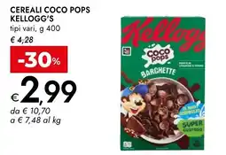 Bennet Cereali coco pops KELLOGG'S offerta