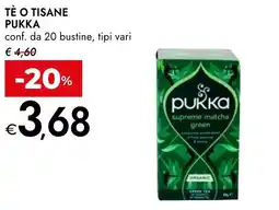 Bennet Tè o tisane PUKKA offerta