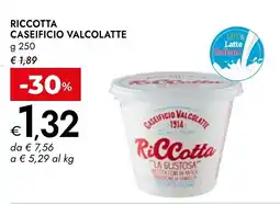 Bennet Riccotta CASEIFICIO VALCOLATTE offerta