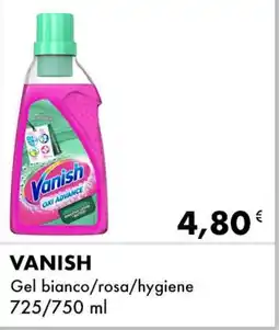 Iper Tosano VANISH Gel bianco/rosa/hygiene offerta