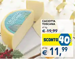 Esselunga Caciotta toscana offerta