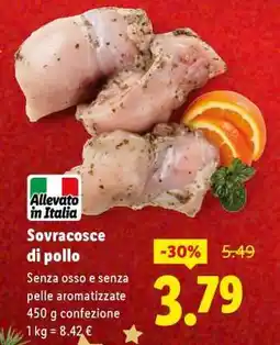 Lidl Sovracosce di pollo offerta