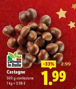 Lidl Castagne offerta