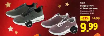Crivit Scarpe sportive da donna e da uomo