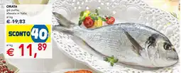 Esselunga Orata offerta