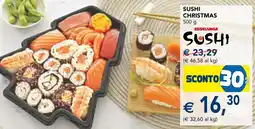 Esselunga Sushi christmas offerta