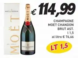 Coal Champagne moet chandon brut ast. offerta